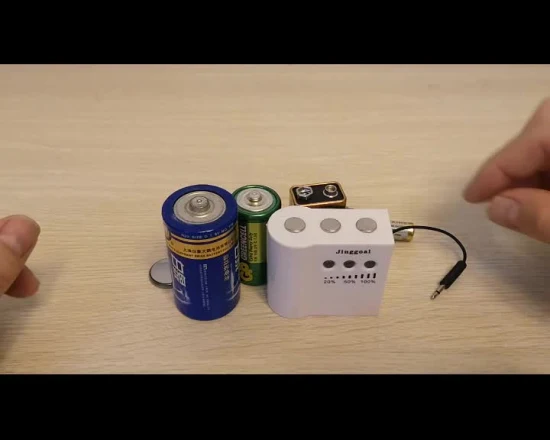 Comprobador y probador universal de capacidad de batería de pila seca LED de 1,5 V 3 V 9 V 12 V